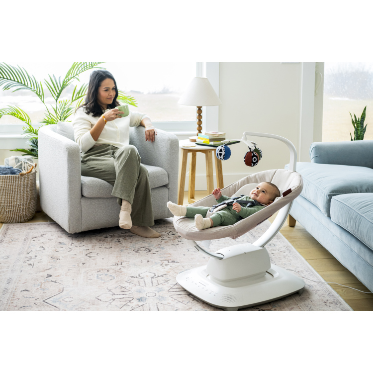 Крісло-гойдалка UPPAbaby Mamaroo Smart Swing Stella